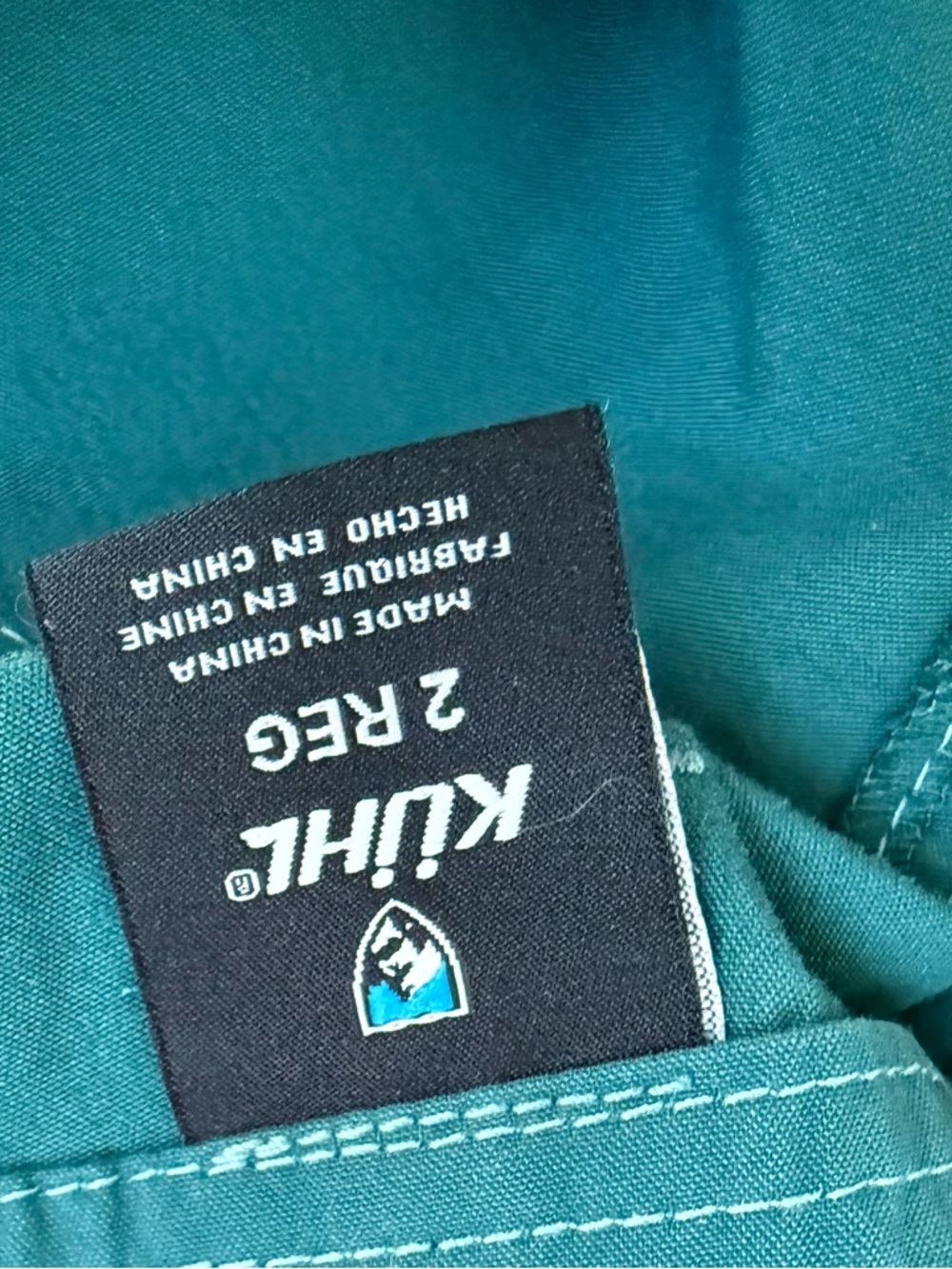 Kuhl Teal Pants for Women - Picture 3 of 3